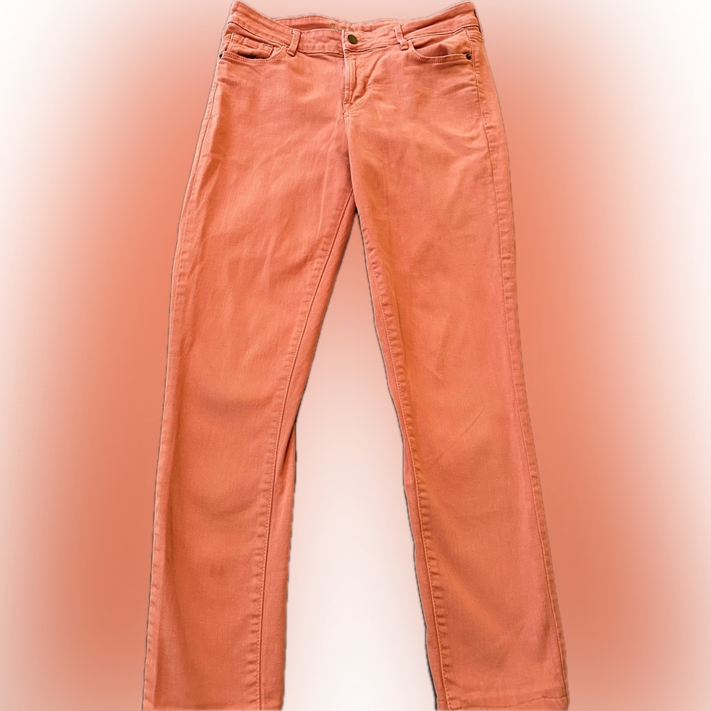 Old Navy Coral Straight-Leg Pants